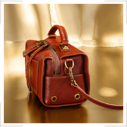 Luxuriöse Leder Crossbody-Tasche