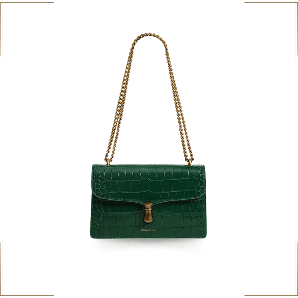 Céline Signature Satchel Handtasche