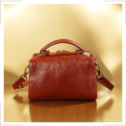 Luxuriöse Leder Crossbody-Tasche