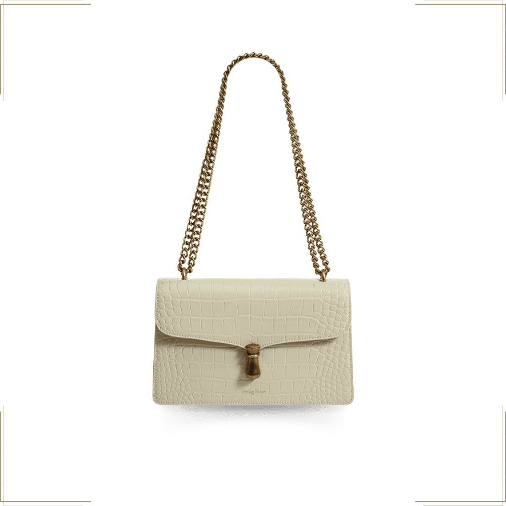 Céline Signature Satchel Handtasche