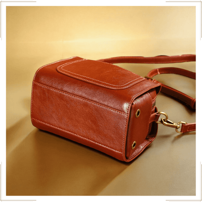 Luxuriöse Leder Crossbody-Tasche