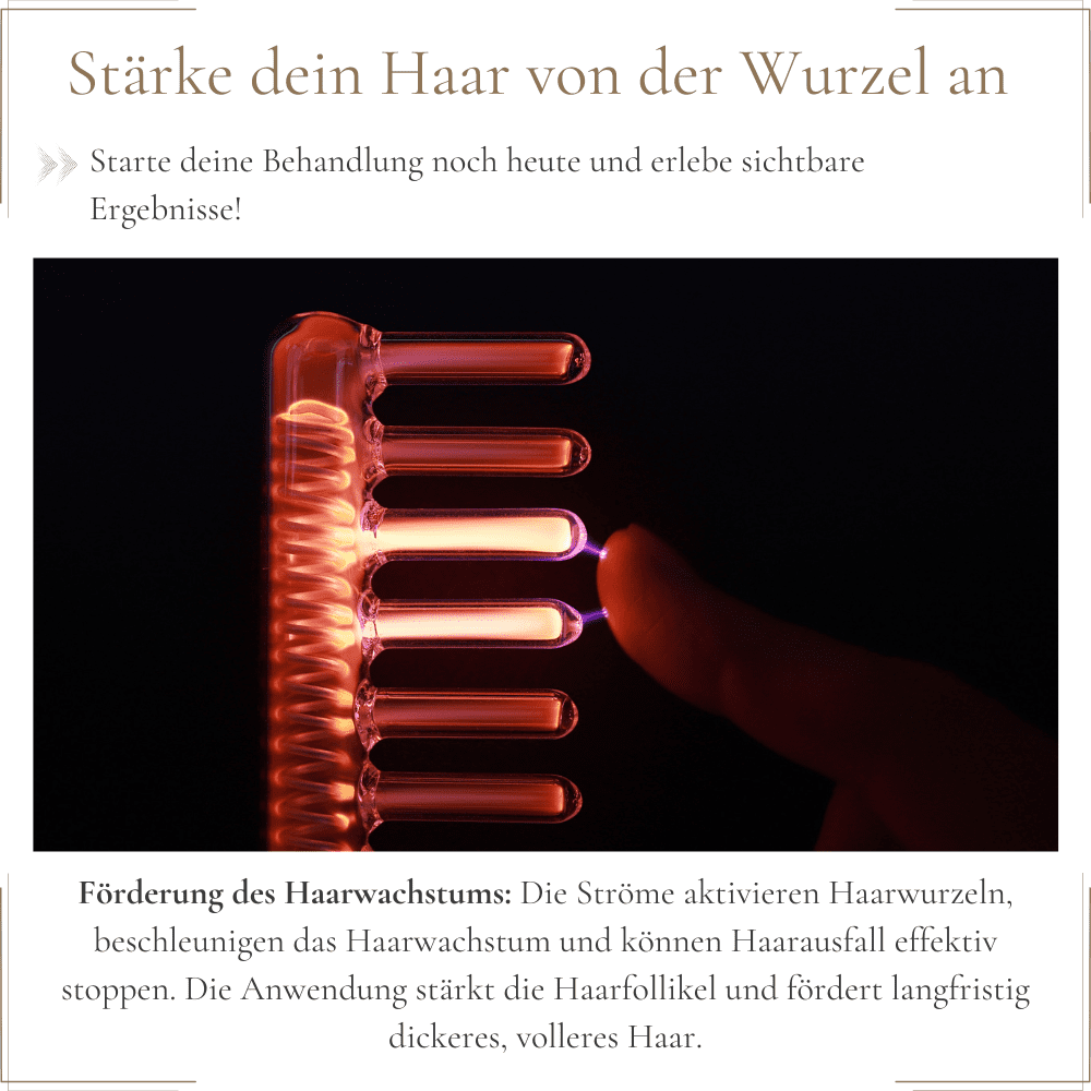 Hochfrequenz Therapie Stab | Professionelle Hautpflege zur Faltenreduktion &amp; Aknebehandlung