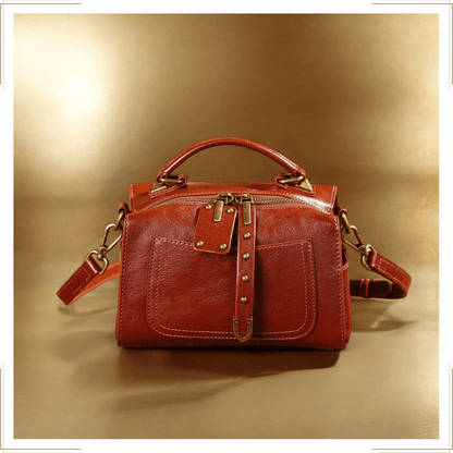 Luxuriöse Leder Crossbody-Tasche